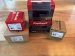 Kwikset Exterior Door Smart Key Lot (2 Deadbolts And Levers) Venetian Bronze. Fixed Price $99.00.