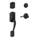 Schlage Camelot Aged Bronze Entry Door Handleset Accent Lever F60 716. Fixed Price $68.00.