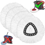High-quality 4 Pack Microfiber Mop Refills For O-cedar Easy Wrin Spin System. Fixed Price $59.99.