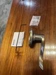 New Kwikset 94880-538 Right Left Balboa Single Dummy Satin Nickle Door Lever. Fixed Price $8.00.