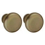 Baldwin Estate 5030 Knob Pair X Less Rose 050 Mr Satin Brass & Black. Fixed Price $99.99.