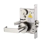 Commercial Mortise Lockset With Lever For Entry/office Door F04. Fixed Price $217.48.