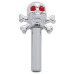 United Pacific 70029 Chrome Skull Door Lock Knobs Pack Of Two. Fixed Price $20.28.