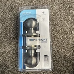 Home Front By Schlage Bed & Bath Passage Door Knob Set Ez Installation. Fixed Price $15.99.