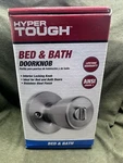 Bed And Bath Doorknob Stainless Steel Finish Hyper Tough - Nib.. Fixed Price $10.98.