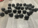 29 Allison Inspirations- Amerock Metal Knobs Wrought Iron Dark. Fixed Price $30.00.
