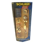 Schlage Ultima Brass Maximum Security Handle Lock Set F360D Deadbolt 4 Key New. Fixed Price $89.07.