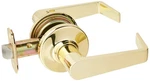Kwikset 721KNL-3 Rcal Ul Kingston Grade Passage Door Lever Set, Polished Brass. Fixed Price $32.00.