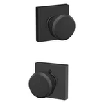 Schlage Bowery Matte Black Passage Hall/closet Door Knob With Collins Trim. Fixed Price $17.99.
