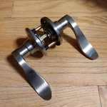 Waverlie Lever Passage Handle Copper Creek Satin Stainless. Fixed Price $80.00.