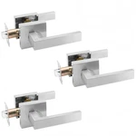 Annfuz 3 Packs Passage Door Handle Lock Without Key,square Interior Lever. Fixed Price $92.90.