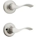 Kwikset Balboa Satin Nickel Hall/closet Passage Door Lever (92001-528). Fixed Price $13.99.