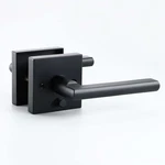 Linkaa Matte Black Interior Door Handle With Push Lock, Privacy Keyless .... Fixed Price $34.90.