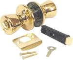 United States D-600B Bright Brass Interior Mobile Home Privacy Lockset 6970131. Fixed Price $15.19.