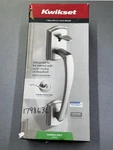 Kwikset Prescott Front Door Handleset Only Tustin Satin Nickel 98150-13. Fixed Price $40.00.