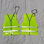 2X High Visibility Reflective Safety Vest Pendant Lot Of Two. Fixed Price $8.23.
