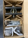 Baldwin PSCONCFR112 Door Knob Set, Rectangular Rose, Venetian Bronze, Reserve. Fixed Price $137.99.