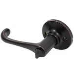 Memphis Door Lever, Privacy (bed/bath) Latch, Vintage Bronze By Stone Harbor. Fixed Price $51.20.