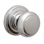 Schlage F10AND625AND Andover Passage Knob, Rose, Bright Chrome. Fixed Price $60.43.