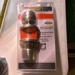 Defiant Brandywine Keyed Entry Stainless Steel Door Knob 4-WAY Latch 2 Keys. Fixed Price $22.00.