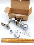 **case Of 30** Kwikset Regina Passage Satin Chrome Doorknobs *new*. Fixed Price $167.50.