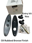 Baldwin 6546-102-ENTR Entry Door Knob Set Oil Rubbed Bronze Wilmington Nos. Fixed Price $249.99.