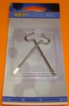 New 2-PK Emergency Keys For Kwikset Interior Bed Bath Knobs 1087-CD. Fixed Price $5.99.