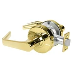 (12) Faultless Door Passage Lever Set, Bright Brass - L373B. Fixed Price $49.99.