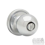Kwikset Circa Privacy Door Knob Bright Chrome Handle. Fixed Price $14.18.