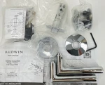 Baldwin 5173.PASS Passage Door Lever Set - Chrome *has Marks*. Fixed Price $145.99.