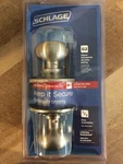 Plymouth Entrance Knob Lockset F51VPLY619 Schlage. Fixed Price $34.99.
