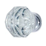 Emtek 86012US7 Diamond Crystal Knob Finish: French Antique Brass, Size: 1.25". Fixed Price $40.63.