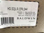 Baldwin Hd.squ.cfr Hdsqucfr Square Non-turning One-sided Dummy Door Lever Brass. Fixed Price $28.79.