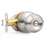 Probrico Brushed Nickel Ball Privacy Door Knob Keyless Interior Lock. Fixed Price $24.66.