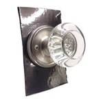 Grandeur 810044 Single Dummy Antique Pewter Georgetown Rosette Crystal Knob. Fixed Price $29.99.
