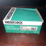 Weiser Lock Passage Leverset 3/8" - 3/4"ASPEN Radius R1. Fixed Price $10.00.