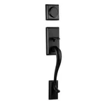 Kwikset 802HE Lip 11P Hawthorne Dummy Handleset, Exterior Trim Only. Fixed Price $59.95.