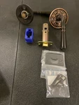 Emtek 810TUS10B (lh) Turino Passage Leverset - Oil Rubbed Bronze Lancaster Roset. Fixed Price $125.99.
