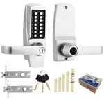 Oojilio Mechanical Entry Keypad Door Handle Lock With Key,push Button Code Do.... Fixed Price $195.67.