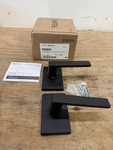 Emtek 5052DTUS19LH Dumont Left Hand Non-turning Dummy Lever, Flat Black *read. Fixed Price $74.96.