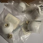 Ceramic Cabinet Knobs Lot Of 24 Liberty Hardware White P95614C-W-C 3110 New Nwt. Fixed Price $18.99.