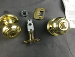 Copper Creek Colonial Polished Brass Privacy Bed/bath Door Knob For Parts. Fixed Price $16.96.