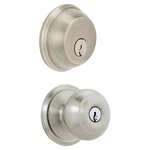 Schlage FB50NVGEO619 Knob Lockset, Mechanical Lock, Handle, Round Design,. Fixed Price $71.98.