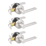 Probrico Passage Levers Door Handles Non-locking 3 Pack, Satin Nickel. Fixed Price $90.99.