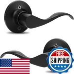 Mengico 4 Set Door Handles Interiorblack Lever Lockinterior Dummy. Fixed Price $65.54.
