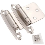 Decobasics Cabinet Hinges Brushed Nickel For Kitchen 50 Pack,. Fixed Price $66.99.