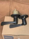 Schlage 16-080 10-027 Merano Bed And Bath Lever, Matte Blk. Fixed Price $29.99.