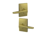 Schlage Custom - Century Satin Brass Interior Hall/closet Dummy Door Handle. Fixed Price $71.99.