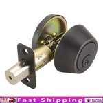 Single Cylinder Adjustable Backset Deadbolt Lockset Security Home Hardware New. Fixed Price $42.68.