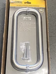 Brinks Commercial - 12" 'c' Shape Pull Door Handle, Stainless Steel Finish 40094. Fixed Price $34.00.